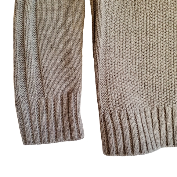 Calvin Klein Turtleneck Sweater Womens Small Gray Cableknit S - Picture 6 of 14